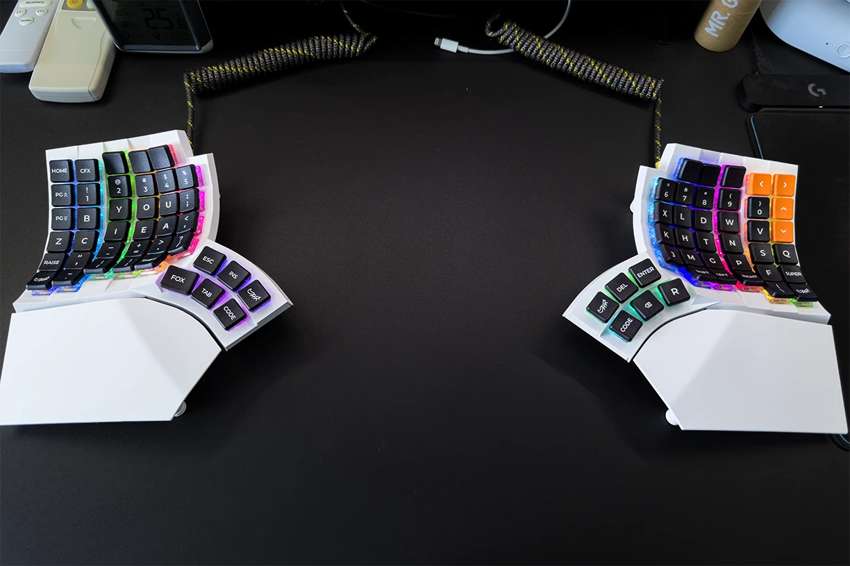 Glove80 Keyboard - Full View