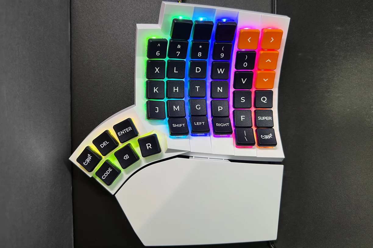 Keyboard detail - keycaps