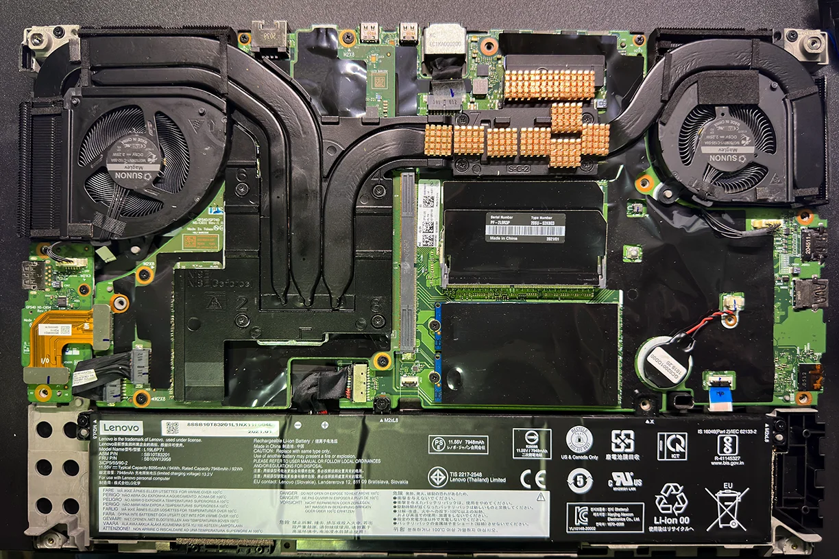ThinkPad P15 - Heatsink Modification